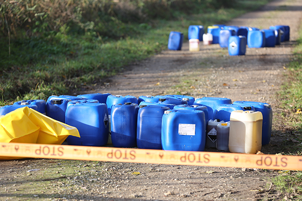 drugslabs drugsafval