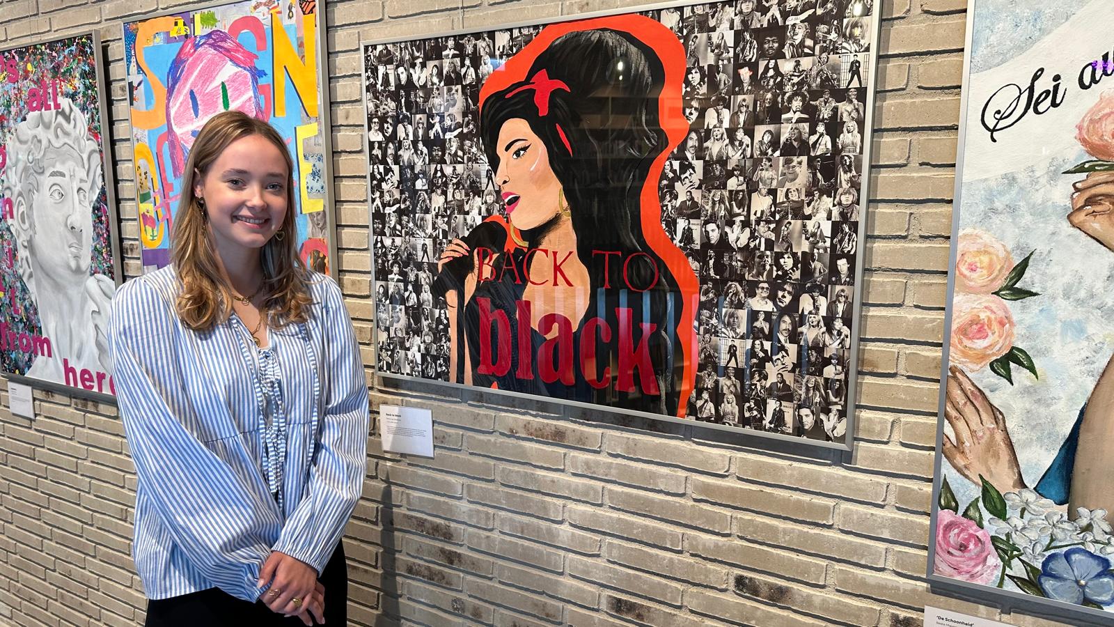 Examenleerling Fenne van Woerkom KSE Etten-Leur