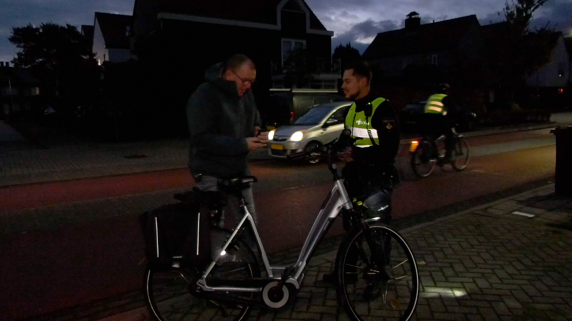 Politiecontrole Bergen op Zoom.