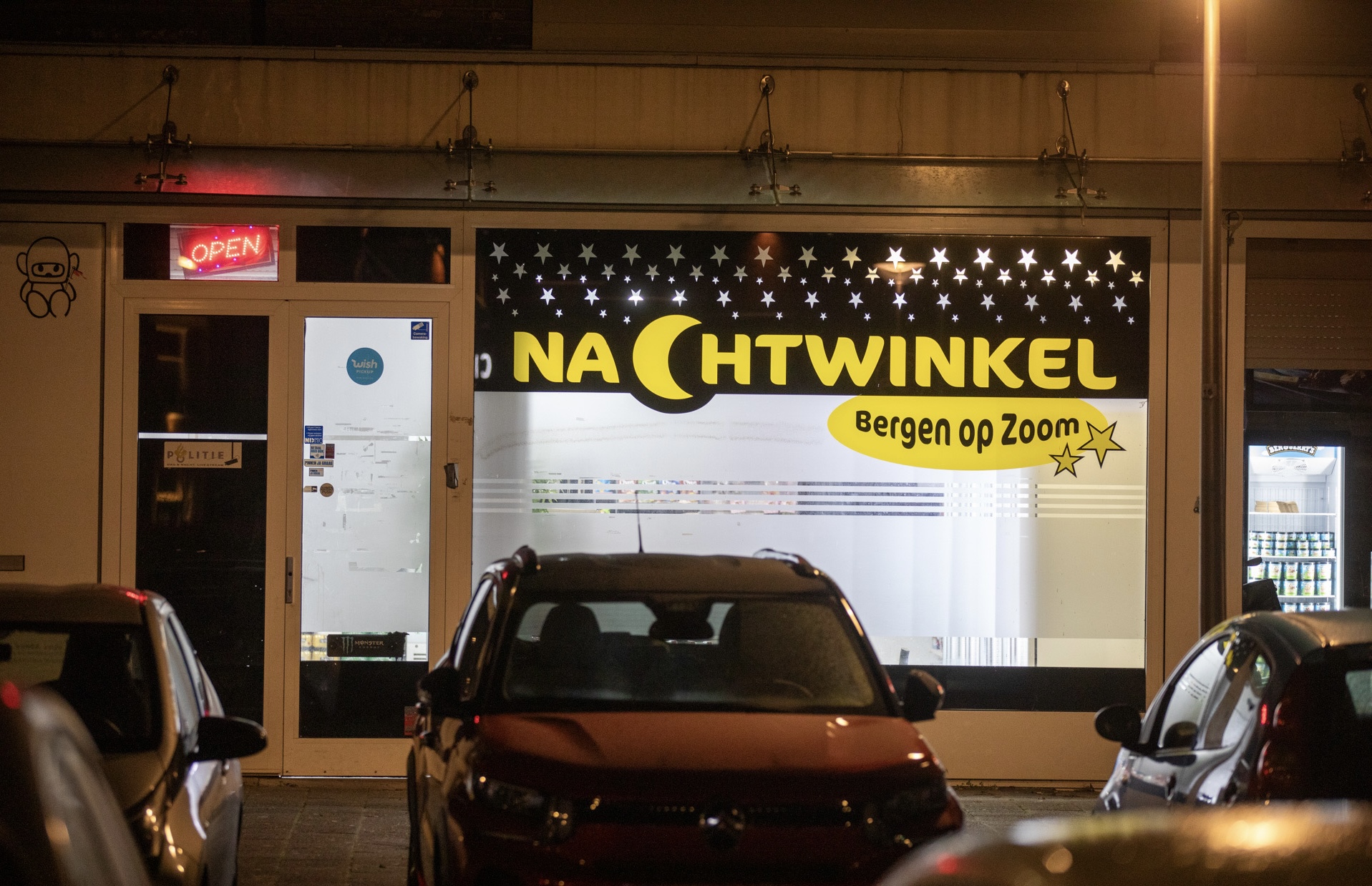 Overval nachtwinkel antwerpsestraat Bergen op Zoom