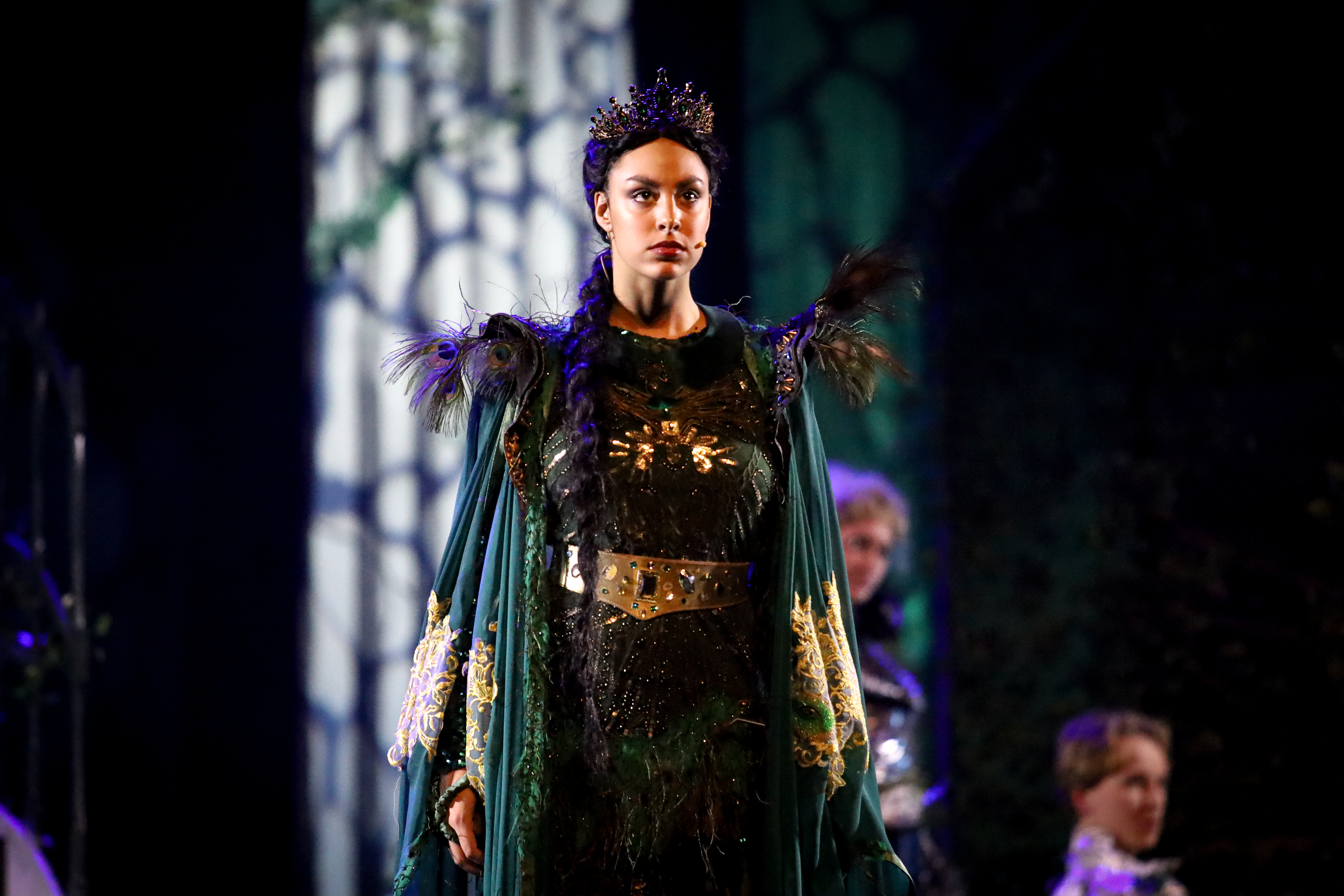 Sanna als stiefmoeder tijdens de show. Foto: Quinty Meuleman.