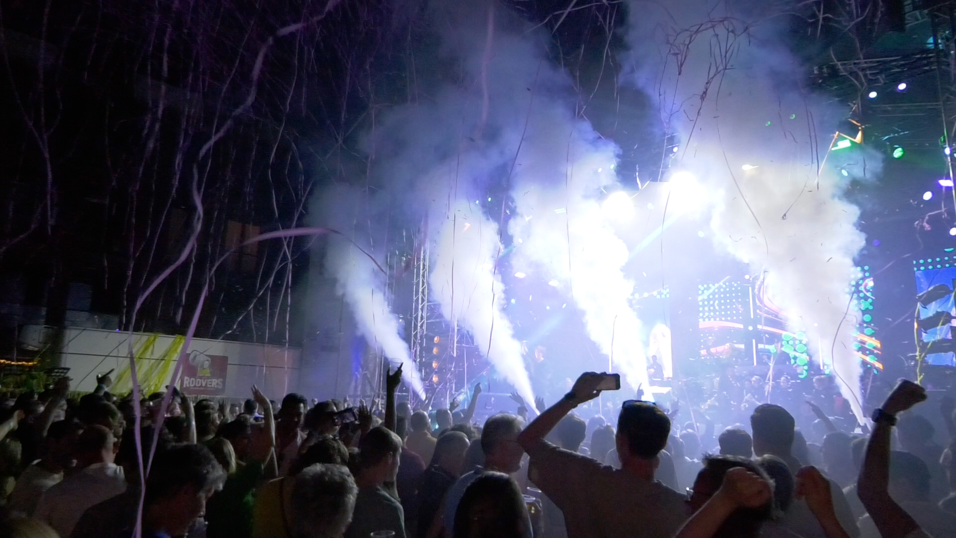 Het was vrijdagavond één groot feest in Oudenbosch.