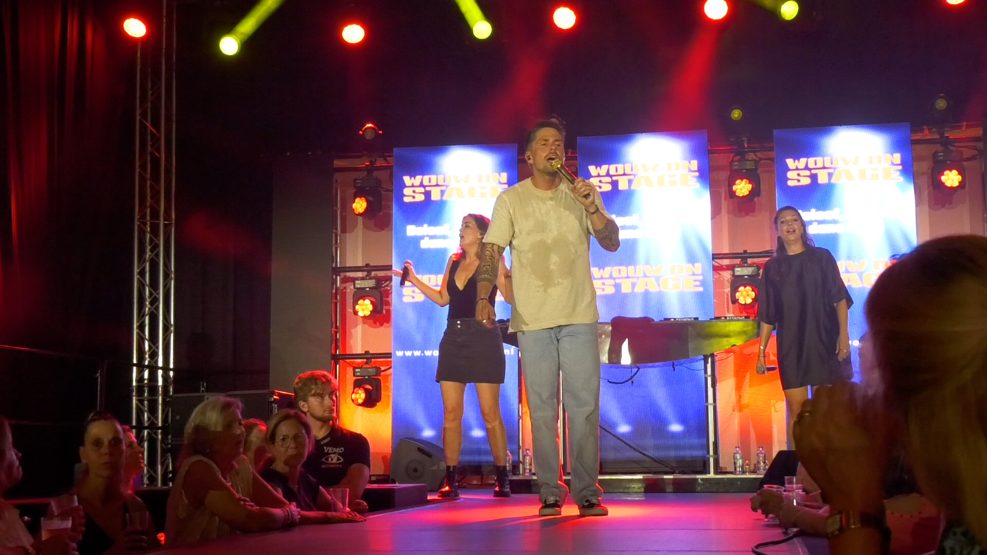 André Hazes Wouw on Stage