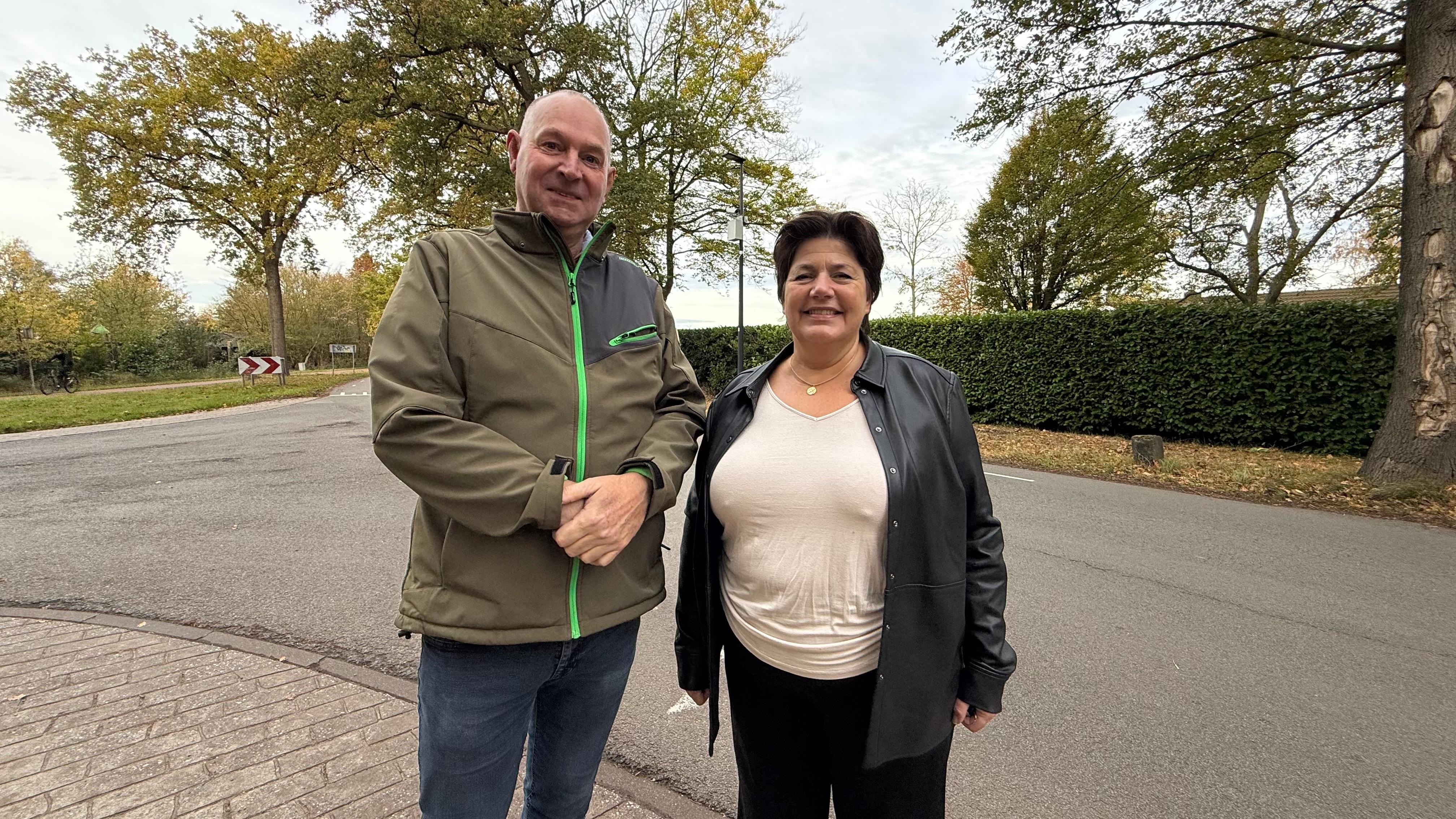 Antoine Doppegieter en Ingrid Martens verzetten zich tegen de spitssluiting.