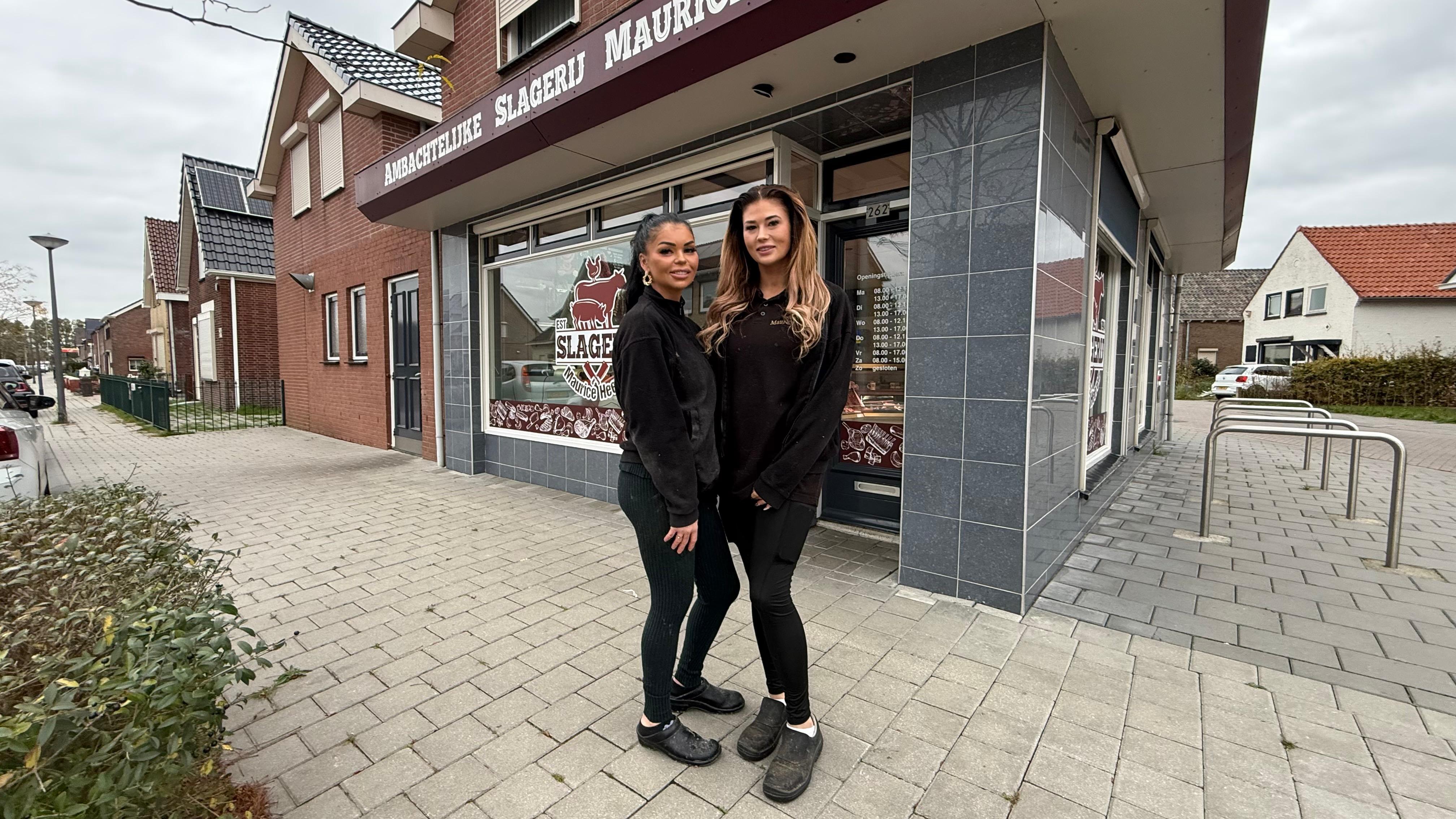 Dochters Esmee (24) en Aboney (26) nemen de zaak van vader Maurice niet over.