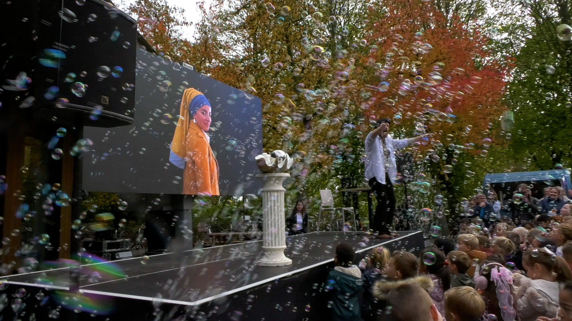 Het kunstwerk van AI-kunstenaar Bas