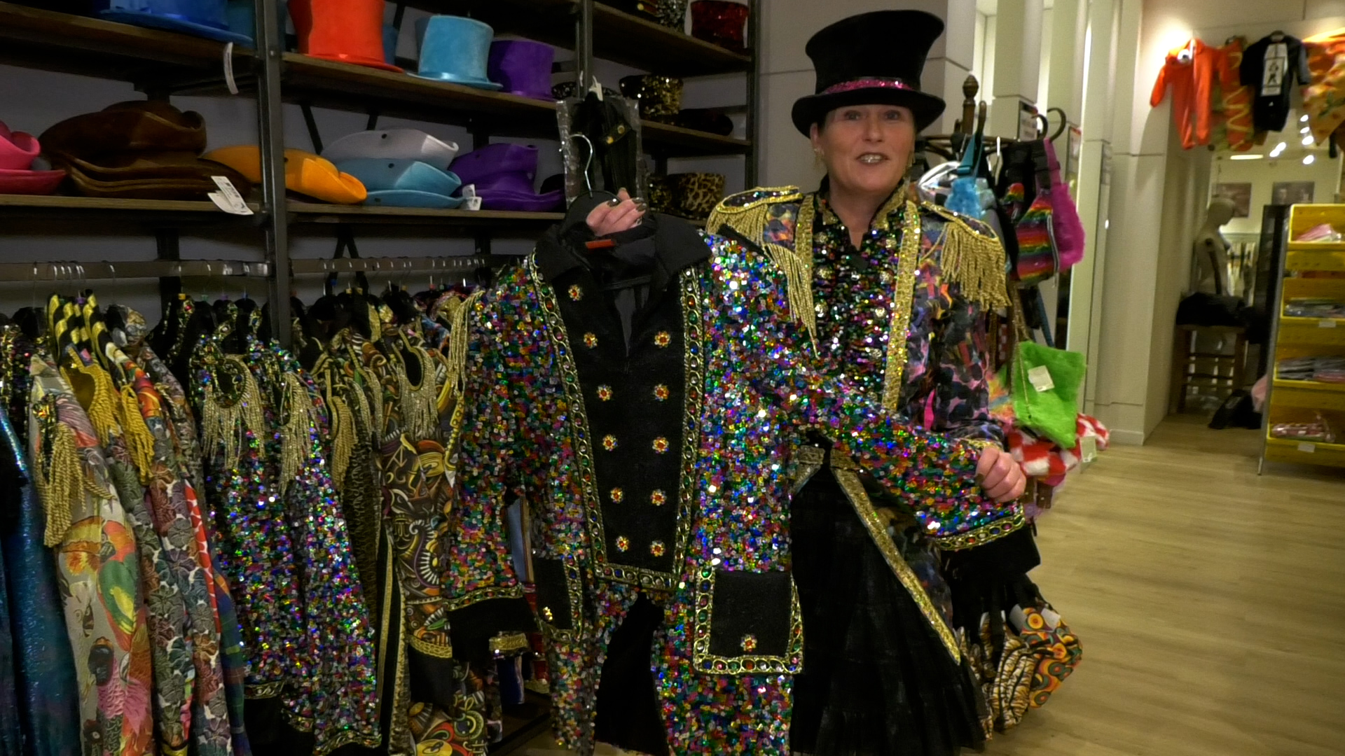 De luxe jassen verkopen dit jaar weer goed.