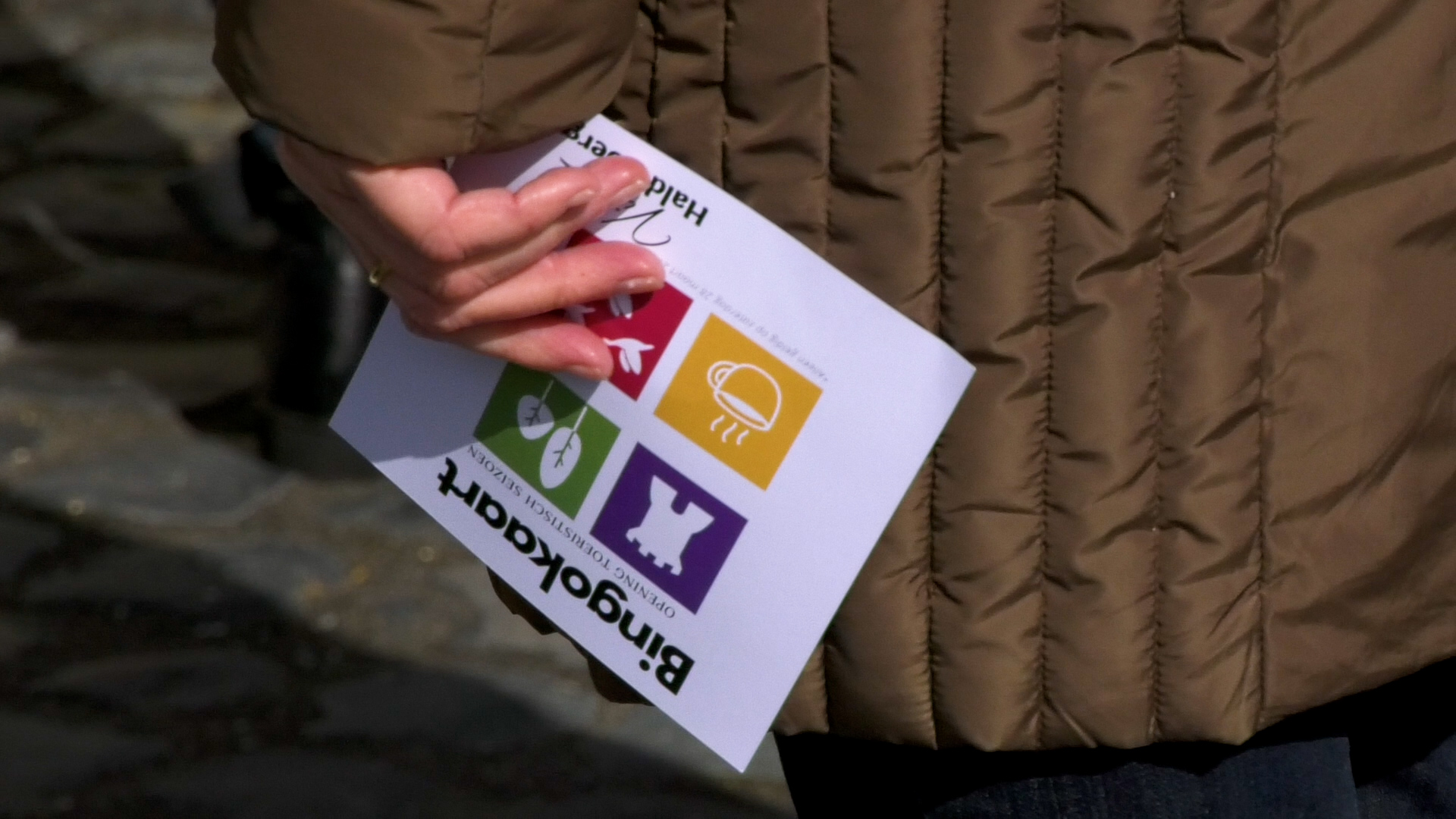De eenmalige bingokaart voor Oudenbosch.