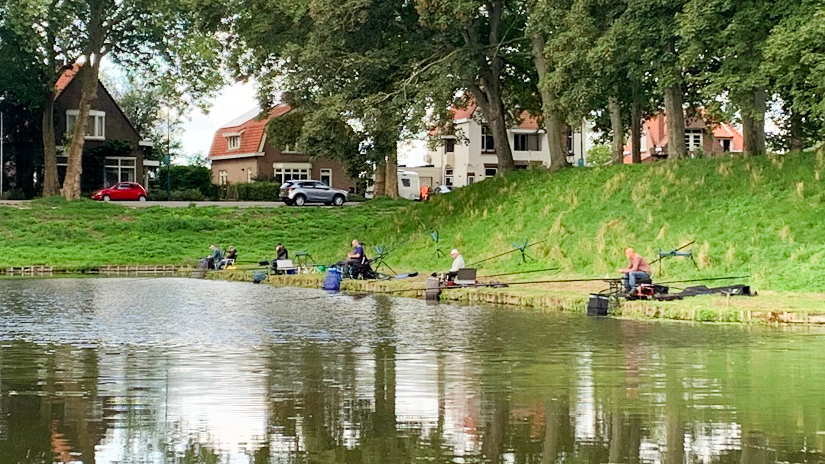 Foto van een viswedstrijd in Klundert | Foto: KHSV 't Wachtertje